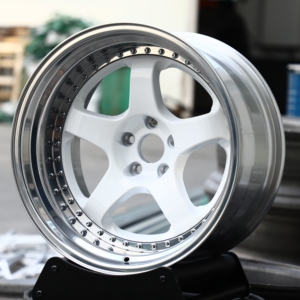 Jantes forgées sur mesure en 2 parties, concaves profondes, 5 branches, 17-20 pouces pour Porsche 911, BMW M4, Nissan 370Z, <span class=keywords><strong>Toyota</strong></span> Supra - Product Image 3