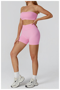 <span class=keywords><strong>Soutien</strong></span>-<span class=keywords><strong>gorge</strong></span> de sport pour femme, sans coutures, sans bretelles, léger, respirant, écologique, séchage rapide, rembourrage <span class=keywords><strong>amovible</strong></span>, maintien élevé - Product Image 5