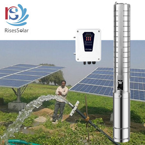 ปั๊มน้ำบาดาลพลังงานแสงอาทิตย์ DC แบบจุ่มใต้น้ำ แรงดันสูง 2500W สแตนเลส 304 รุ่น RS4SC5.2-275 - Product Image 2