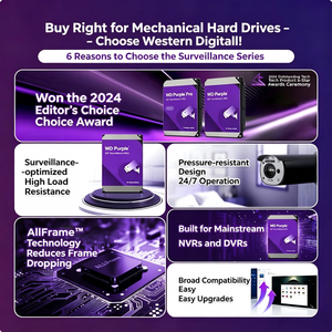 Disque dur interne SATA 2 To 6 Gbit/s 7200 tr/min 128 Mo de cache 3,5 pouces WD22EJRX Neuf/Reconditionné pour serveur, <span class=keywords><strong>NAS</strong></span>, RAID, surveillance, lecture/écriture 100-200 Mo/s - Product Image 2