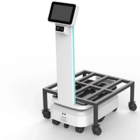 Robot mobile autonome (AMR) pour la navigation intérieure, le contrôle sans fil et la surveillance à distance, idéal pour les entrepôts, les usines et les halls.