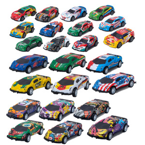 Bán Buôn 12Pcs Sắt Shell Recoil Xe Thiết Lập Kéo Trở Lại Hợp Kim Xe Kỹ Thuật Xe Kim Loại Freewheel Trượt Hợp Kim Xe Đồ Chơi - Product Image 3