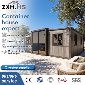 Conteneur pliable pour logement temporaire avec certification UL, maisons conteneurs extensibles - Product Image 1