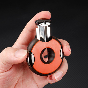 Cigar Cutters Round Stainless Steel Portable Gift Box For Cigar Accessories - Product Image 1