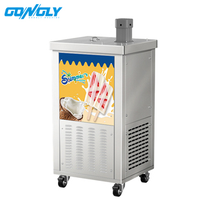 Gongly Commercial 120 uds/hora máquina para hacer <span class=keywords><strong>paletas</strong></span> molde único acero inoxidable <span class=keywords><strong>de</strong></span> grado alimenticio certificado para helado nuevo para - Product Image 1