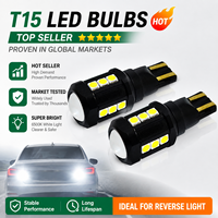 Bombilla LED CANBUS para Auto, 12V, Blanca, Roja, Amarilla, 921 912 T15 W16W, Sin Errores, para Luz de Reversa