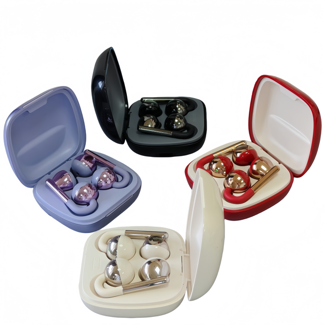 Clip Wireless TWS Open Earbuds IPX4 Waterproof Sports Earphones LED Power Display Touch Control HIFI Surround Sound for
