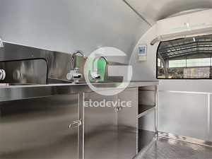 Fast Food Cart for Baking Equipment Mobile Ice Cream Cart Customized Street Food Trailer Mini Cart With USA Standard - Product Image 6