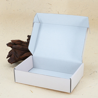 Caja de Embalaje Corrugada Blanca Personalizada con Inserto de Papel Troquelado, Caja Protectora para Envíos de Botellas de Vidrio Cosméticas y Electrónicos