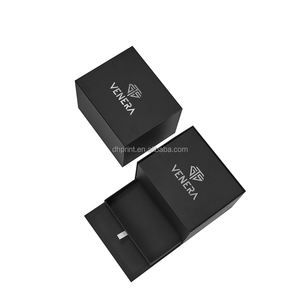 Caja <span class=keywords><strong>de</strong></span> Regalo <span class=keywords><strong>de</strong></span> Cartón Rígido <span class=keywords><strong>de</strong></span> Lujo Personalizada para Reloj Negro, Juego <span class=keywords><strong>de</strong></span> Tres Piezas con Almohada para Reloj y Almacenamiento en Cajón - Product Image 2