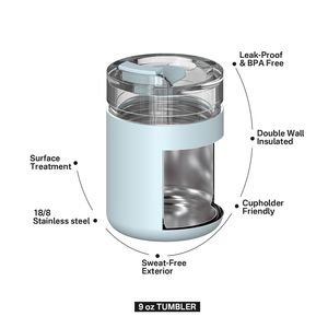 Tasses à café en acier inoxydable ANSHENG, sans BPA, double paroi, en acier inoxydable durable, <span class=keywords><strong>mug</strong></span> à café isolé avec couvercle - Product Image 2
