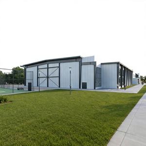 Estructura de Acero Prediseñada Resistente al Viento para Arena Deportiva Interior, Superficie Galvanizada, Vida Útil de 50 Años, Certificación ISO9001 - Product Image 1