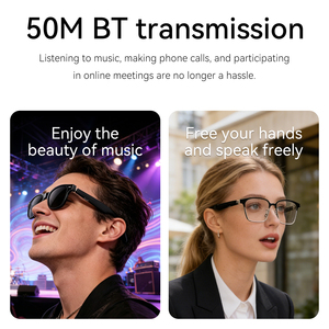 Lunettes audio intelligentes 3 en 1, son surround 360°, appels mains libres, protection UV, pour le sport quotidien et le bureau - Product Image 5