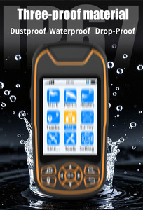 HENITUER A8 GPS Portatile per Escursionismo, Posizionamento Satellitare, Design Antiscivolo, <span class=keywords><strong>Mappa</strong></span> Mondiale Integrata, Navigazione con Punti di Riferimento, Misurazione di Aree - Product Image 2