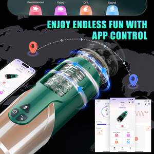 ジョイハブアプリ制御、推進回転式電動ポケットプッシー、男性用オナニーストローカー、AI同期マスターベーター、大人用セックストイ（男性向け） - Product Image 4