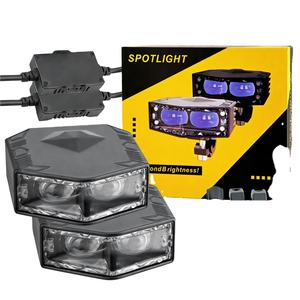 Focos LED Súper Potentes de 2 Lentes para Motocicleta, Impermeables, para Camiones, Autos, ATV-MO-241, Modelo con 2 Años de Garantía - Product Image 2
