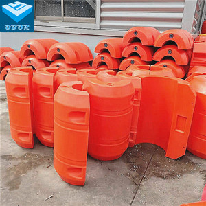 Obor High-Density Hdpe Kunststof Baggerpijp Floater Zandlozing Baggerende Pijpleidingboei Met Zuigerdeel - Product Image 6