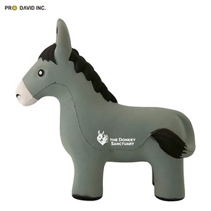 Pelotas Antiestrés de Espuma PU con Forma de Burro, Juguetes Promocionales - Product Image 2