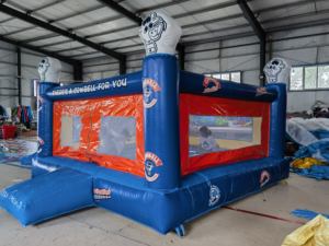 Château gonflable en PVC 4x4m avec installation facile, prix usine, château sauteur commercial pour enfants, maison de rebond pour locations événementielles - Product Image 3