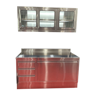 2023สำหรับร้านอาหารโรงแรมตู้ครัวเข้ามุมทำจากสแตนเลส - Product Image 5