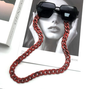 Porte-<span class=keywords><strong>lunettes</strong></span> au design <span class=keywords><strong>tendance</strong></span>, chaîne à <span class=keywords><strong>lunettes</strong></span> en acrylique <span class=keywords><strong>tendance</strong></span>, antidérapante, chaîne de collier multicolores pour <span class=keywords><strong>lunettes</strong></span> de soleil - Product Image 2