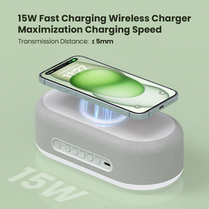 Vente en gros Réveil numérique LED Chargeur sans fil multifonction 4 en 1 à charge rapide sans fil pour <span class=keywords><strong>Smartphone</strong></span> - Product Image 3