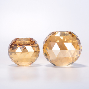 MH-TZ0102 clear Star <strong>Tealight</strong> Candle <strong>Holder</strong> Crystal Candle <strong>Holder</strong> - Product Image 2