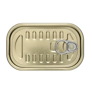 311# Tinplate Easy Open End Can Lid EOE Can Lid Sardines Square Can Cover Quality Choice