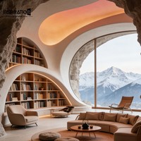 Fabricant de faux plafonds GRG, plafond en plâtre renforcé de fibres de verre architectural pour intérieur de luxe