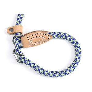 Tali kekang anjing tugas berat kualitas tinggi tali kulit kepang warna-warni anjing Slip Lead untuk tanpa tarik pelatihan kuat dan tahan lama tali kekang hewan peliharaan - Product Image 5