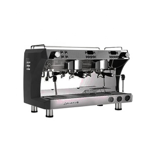 Machine à café expresso semi-automatique italienne professionnelle de haute qualité à deux groupes - Product Image 4