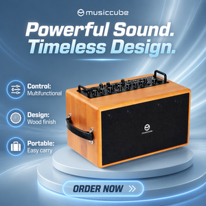 <span class=keywords><strong>Amplificador</strong></span> <span class=keywords><strong>de</strong></span> Guitarra Eléctrica Musiccube IMA90Pro para Actuaciones en Vivo al Aire Libre <span class=keywords><strong>con</strong></span> <span class=keywords><strong>Bluetooth</strong></span> y Altavoz para Callejeros - Product Image 1