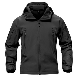 <span class=keywords><strong>Veste</strong></span> d'hiver chaude et confortable pour homme, en softshell, avec capuche imperméable, pour la randonnée et le snowboard - Product Image 1