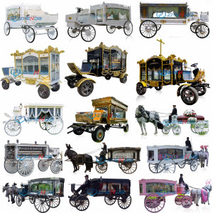 Professional Manufacturer Sale Special Transportation Classic Chariot Coffin <b>Car</b> Electric Hearse Funeral Van <b>Trailer</b> - Product Image 5