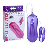 Honey Flutter Mini Bullet Vibrator ABS Soft-Touch-Beschichtung 10 Modi Wasserdicht Fernbedienung Geräuscharm Vaginaler Persönlicher Massager