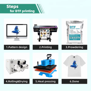 Film PET haute température DTF, revêtement UV, <span class=keywords><strong>papier</strong></span> de <span class=keywords><strong>transfert</strong></span> par sublimation double face pour textiles et vêtements, <span class=keywords><strong>transfert</strong></span> thermique - Product Image 4