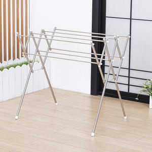 JANKO – Séchoirs à linge pliants sur pied en acier inoxydable pour baies vitrées et salles de bain – Vente en gros - Product Image 3