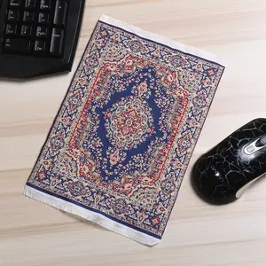 地毯风格自然橡胶防滑PC鼠标垫精确角度地毯