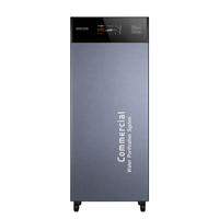 Système de filtration d'eau par osmose inverse à 5 étapes 2400 GPD pour hôtel et usage extérieur, auto-nettoyant, contrôlé par application, charbon actif