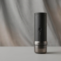 Cafetière électrique intelligente de bureau, boîtier en aluminium, fonctionnement silencieux, nettoyage facile, machine compacte pour le bureau, l'hôtel, l'extérieur
