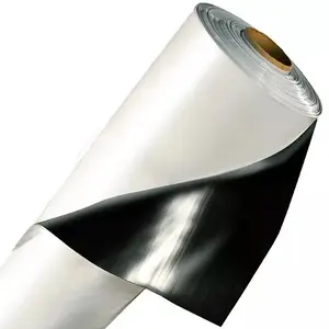 LDPE Silo Flim Silo levha silaj yem için 5 katmanlı siyah + beyaz renk