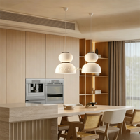 Lampe suspendue moderne en forme de gourde pour salle à manger, îlot de cuisine, café, décoration intérieure