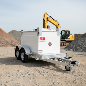 Réservoir de transfert mobile Sumac 2000L 500 Gallons 4000L avec pompe et <span class=keywords><strong>remorque</strong></span> pour ravitaillement UL142 ULC-S601 UN - Product Image 2