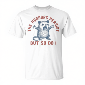 Los horrores siguen existiendo, pero también yo, camiseta unisex para adultos, talla S, M, L, XL, XXL - Product Image 3