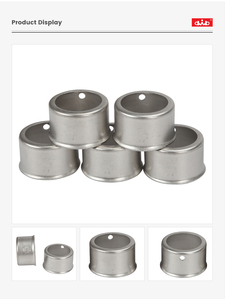 Manicotti a pressione PEX da 1/2 ", 3/4 ", 1 ", 2 pollici per sistemi di riscaldamento, ghiera in acciaio inox SUS 304 per impianti idraulici PEX - Product Image 3