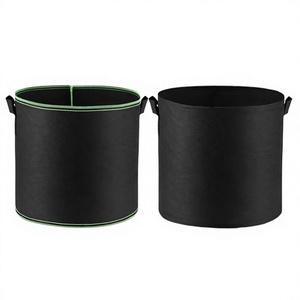 Pot de plantation et sac de culture en tissu non tissé respirant, épais et résistant pour le jardinage des légumes - Product Image 1