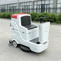 Nouvelle machine de nettoyage de sols autoportée à batterie, brosse multi-surfaces, certifiée CE, usage intensif, pour centre commercial