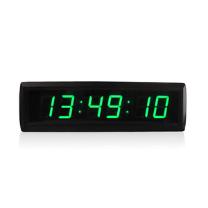 Reloj de Pared Digital LED Programable Electrónico GANXIN Versátil con Pantalla Verde de 1.8 Pulgadas, con <span class=keywords><strong>Temporizador</strong></span> de <span class=keywords><strong>Cuenta</strong></span> Regresiva y Cronómetro - Product Image 1