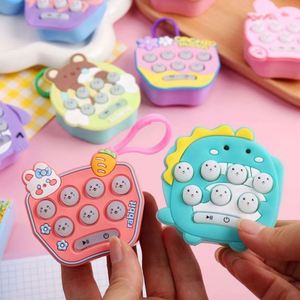 Nouveau Jouet Anti-Stress Électronique à Motif Dessin Animé, Jeu de Bulles Rapides à Pousser en PU, Unisexe, Vente en Gros - Product Image 4
