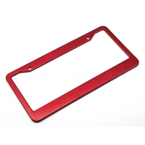 Cadre de plaque d'immatriculation de voiture, vente en gros de cadres de plaque d'immatriculation en alliage d'aluminium standard américain - Product Image 5